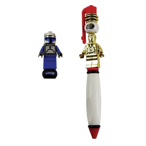 LEGO Pen Star Wars C3PO en Jango Fett LEGO Star Wars LEGO