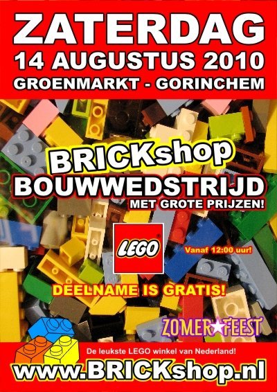 LEGO Bouwwedstrijd Gorcumse Zomerfeesten