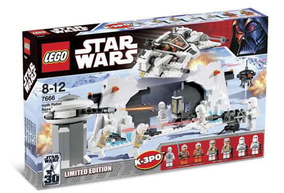 LEGO Hoth Rebel Base (Limited Edition - met K-3PO) (LEGO 7666) | LEGO