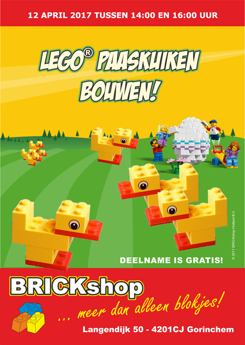 LEGO Paaskuiken Bouwen