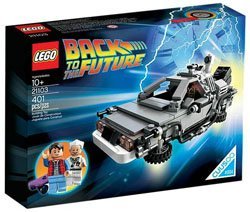 LEGO 21103 DeLorean