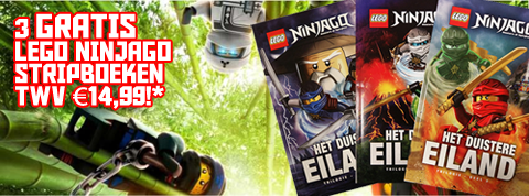 Ninjago Stripboeken Actie