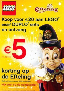 Efteling Actie 2009 Flyer