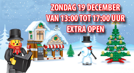 Zondag 19-12 extra open!